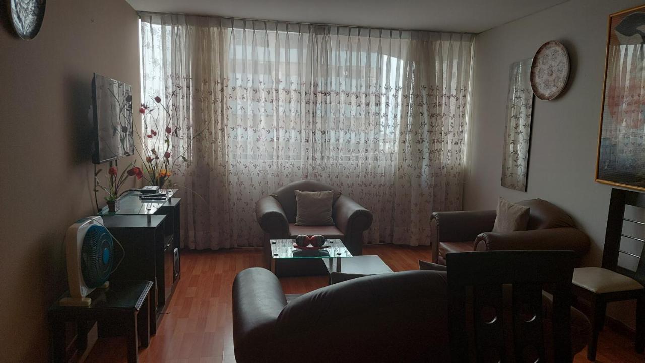 Apartmán Departamento Temporal Pardo Lima Exteriér fotografie