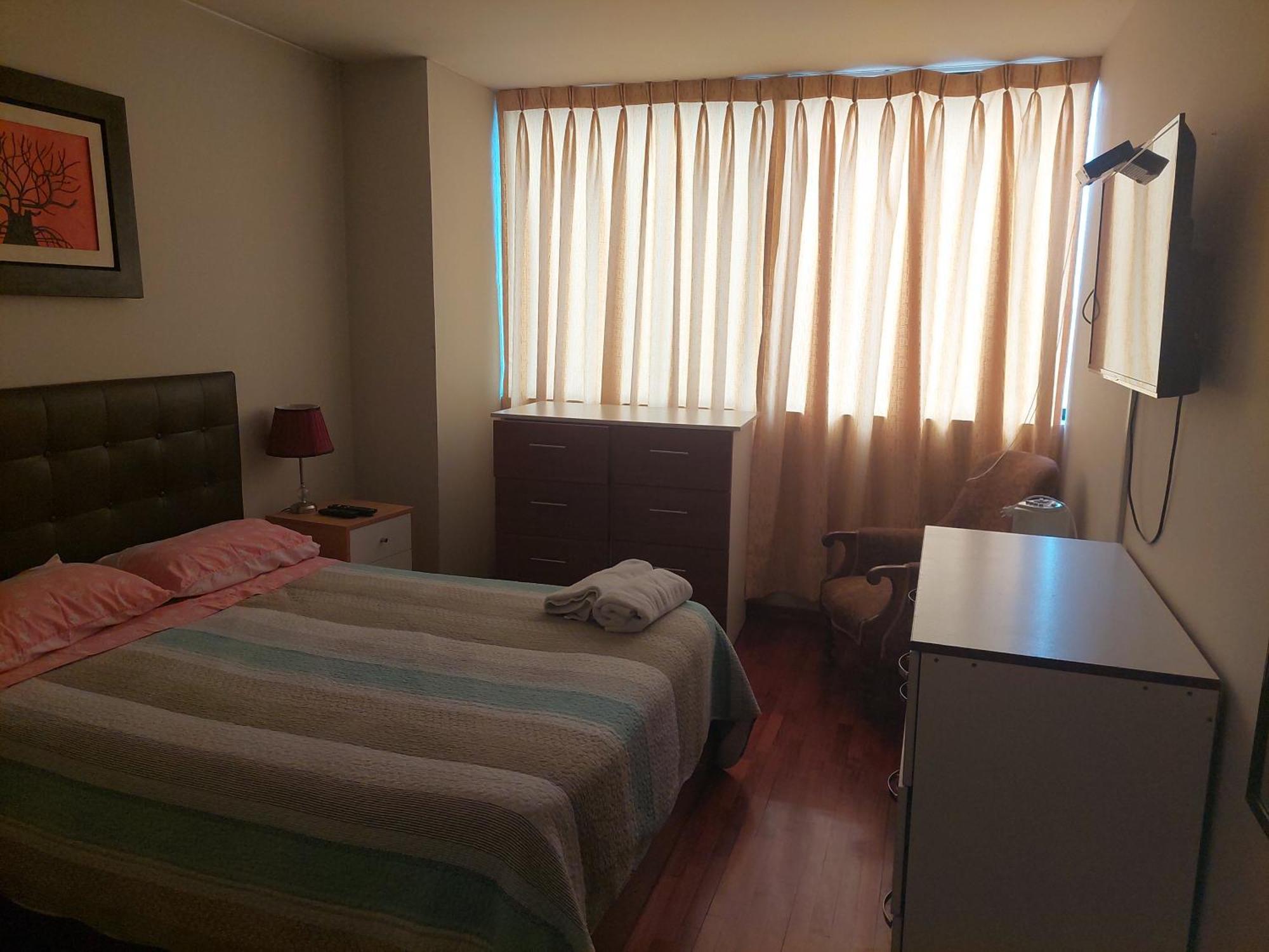Apartmán Departamento Temporal Pardo Lima Pokoj fotografie