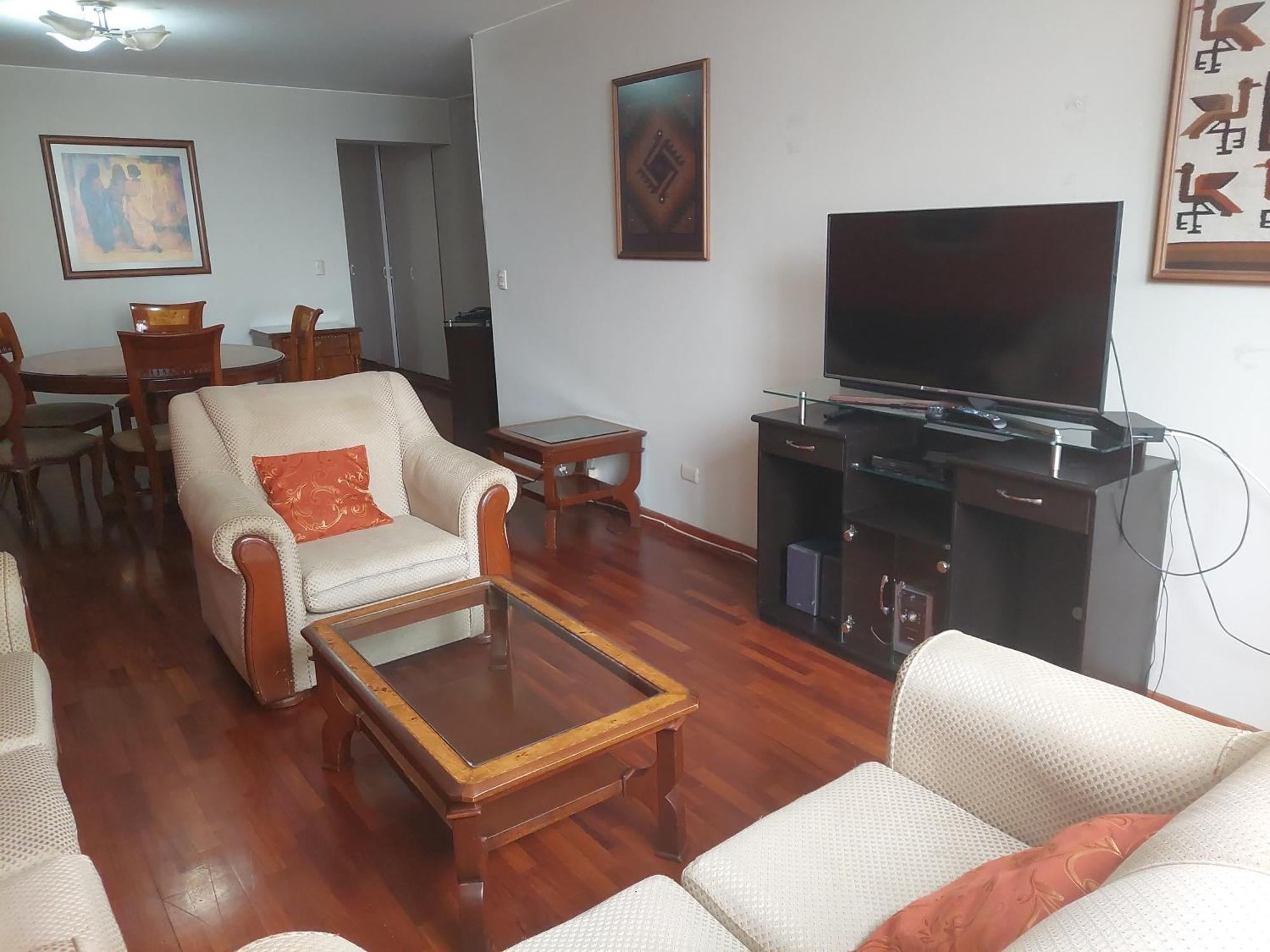 Apartmán Departamento Temporal Pardo Lima Pokoj fotografie
