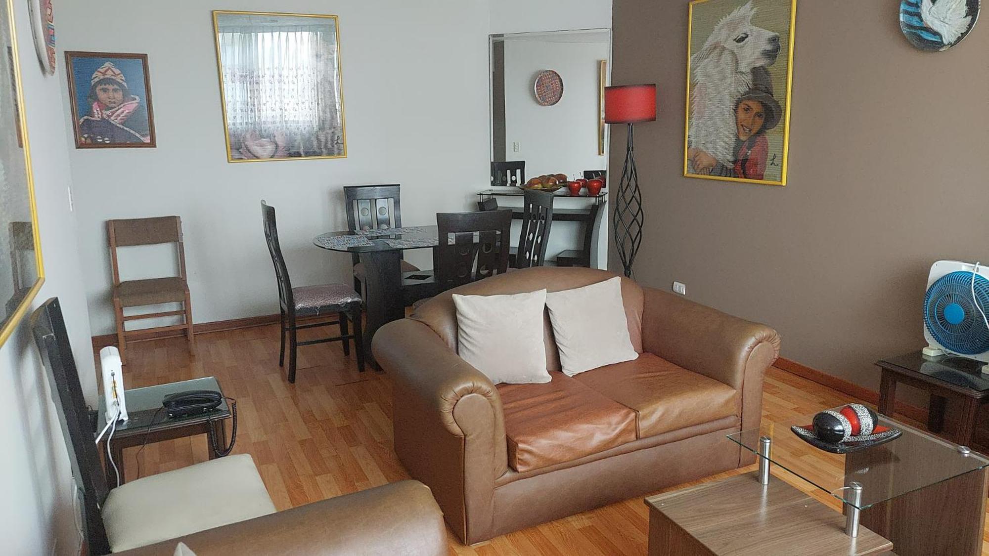 Apartmán Departamento Temporal Pardo Lima Pokoj fotografie