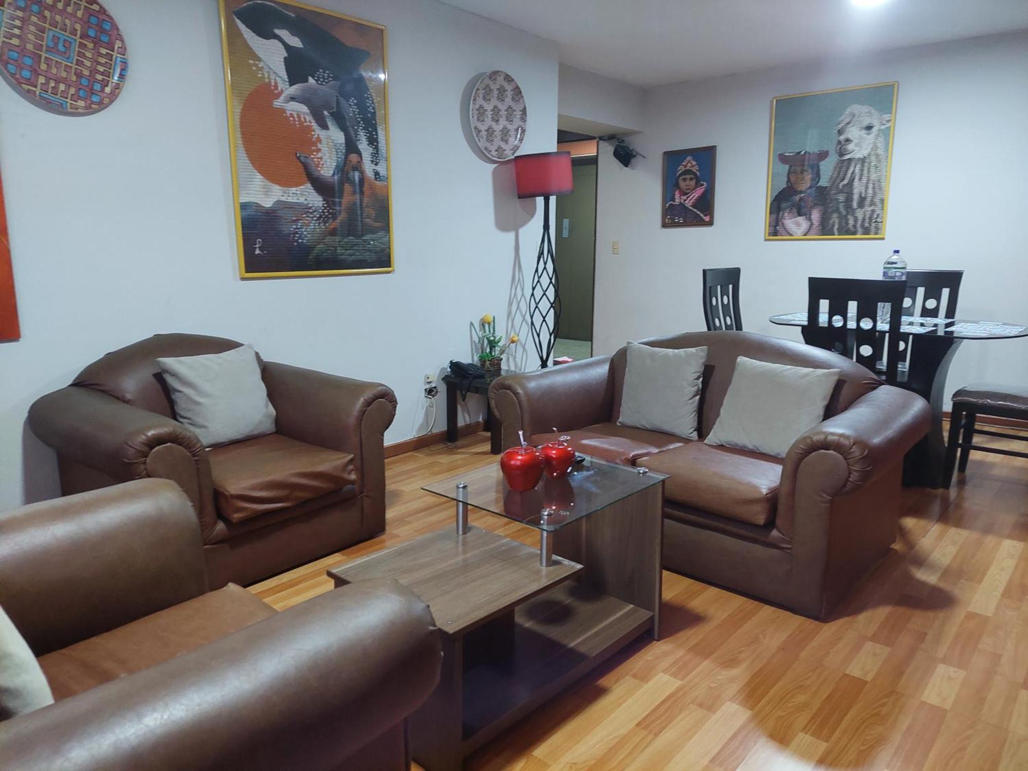 Apartmán Departamento Temporal Pardo Lima Pokoj fotografie
