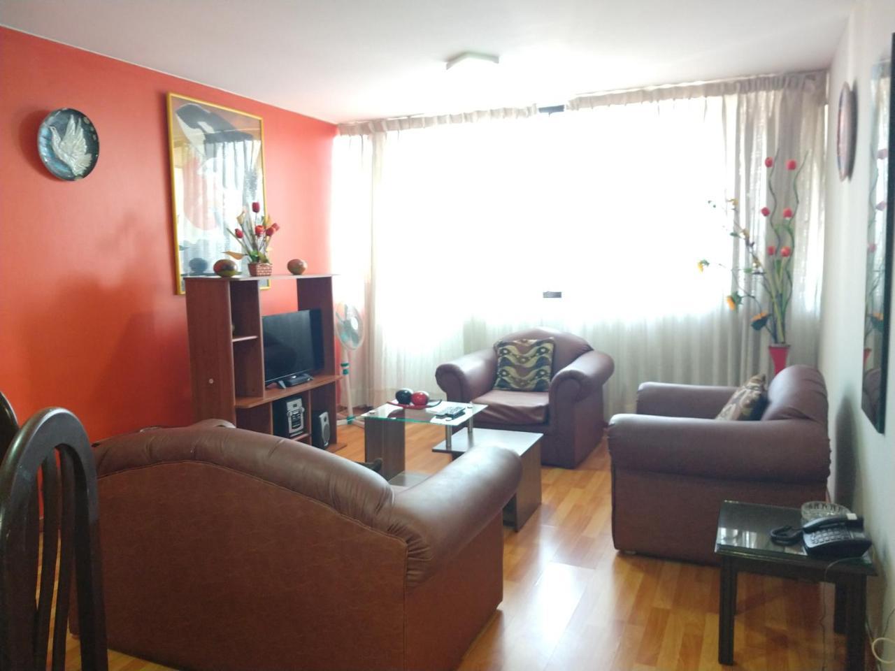 Apartmán Departamento Temporal Pardo Lima Exteriér fotografie